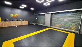 Płytka Fortelock Invisible ECO Classic, 468 x 468 mm, grafit/skóra węża