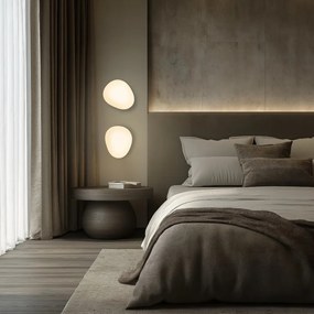 Biały kinkiet Stones – Candellux Lighting