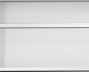 Outsunny Osłona nad drzwi, Ochrona przed deszczem, wiatrem i gradem, Poliwęglan, Aluminium, 200 x 96 x 27 cm, Czarna