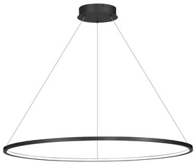 LED Łazienka żyrandol na lince SATURNO LED/57W/230V IP44 antracyt