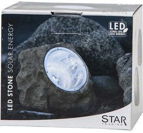 Solarna lampa ogrodowa LED Star Trading Rocky, wys. 11 cm