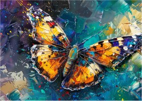 Obraz - Motyl, obraz olejny (70x50 cm)