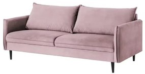 Lawendowa aksamitna sofa 203 cm Juli – Ropez