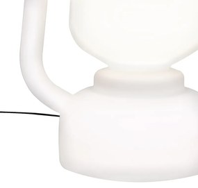 Zewnetrzna Lampa stojąca biała 110 cm IP44 - Storm Extra Large Nowoczesny Oswietlenie zewnetrzne