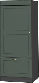 Szafka do mikrofalówki green gold country 60x58.1x153.6 fame-line