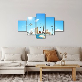 Obraz - Podróże (125x70 cm)