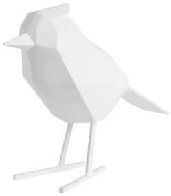 Biała figurka dekoracyjna w kształcie ptaszka PT LIVING Bird Large Statue