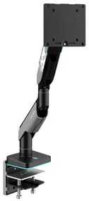 Uchwyt na monitor 49 cali, szaro-czarny LED RGB X-ARM