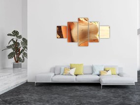 Obraz - Kobieta przy drzewie (125x70 cm)