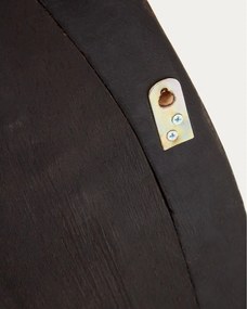 Lustro z drewnianą ramą ścienne 60x110 cm Magrit – Kave Home