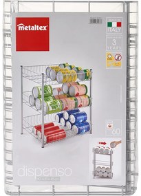 3-poziomowy organizer kuchenny - Metaltex