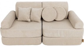 Pocket sofa plus slimcord ecru - meowbaby®