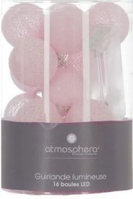 Girlanda LED cotton balls, 16 lampek, 240 cm