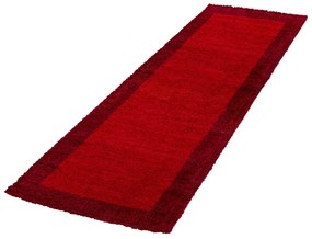 Dywan shaggy Life czerwony 80 cm x 250 cm