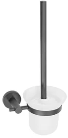 Szczotka WC GUN Czarna 322234A LEO