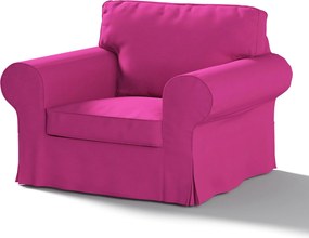 Pokrowiec na fotel Ektorp kolor różowy tkanina strukturalna