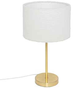 Lampa stołowa z kloszem boucle TINA, wys. 49 cm