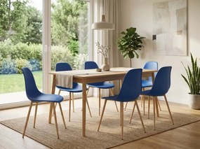 Niebieskie krzesło OSAKA