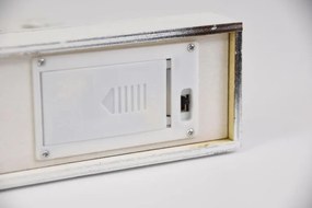 Kalendarz adwentowy świąteczny, sanie, 10 LED, na baterie