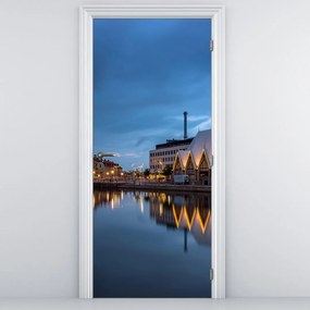 Fototapeta na drzwi - Kanał wodny - Göteborg (95x205cm)