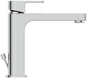 Bateria umywalkowa w kolorze srebra z połyskiem Edge – Ideal Standard