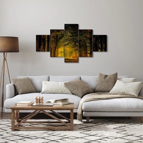 Obraz lasu (125x70 cm)