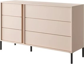 Komoda Cantare z szufladami i systemem push-to-open – nowoczesny design i funkcjonalność do Twojego wnętrza