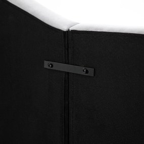 HOMCOM Zagłówek do łóżka tapicerowany kolor szarym topola poliester 185 x 8 x 134 cm