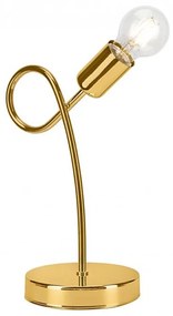 Lampa stołowa CAMILLA 1xE27/60W/230V złota