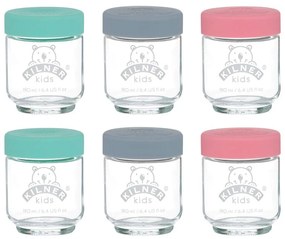 Słoiki na przeciery dla dzieci zestaw 6 szt. 190 ml – Kilner