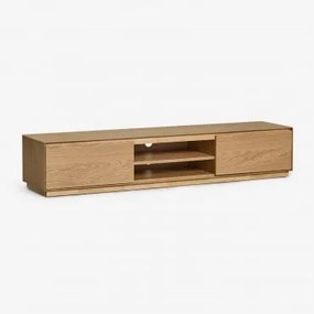 Szafka Rtv 180x45 Cm Z Płyty Mdf Burundi Roble - Sklum