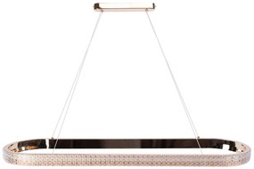 LAMPA WISZĄCA LED APP1751-CP Złota 90 cm
