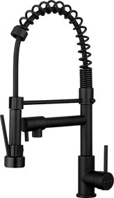 Big Pro Bateria zlewozmywakowa z główką prysznicową czarny - Essebagno