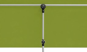 Doppler ACTIVE Osłona balkonowa parasol ogrodowy 180 x 130 cm zielona