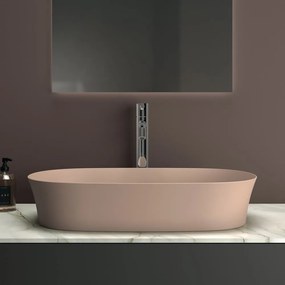 Jasnoróżowa ceramiczna umywalka 60x38 cm Ipalyss – Ideal Standard