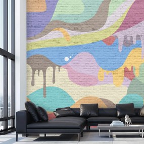 Fototapeta - Graffiti na ścianie (196x136 cm)