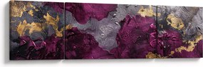 Obraz - Teksturowanie abstrakcji (170x50 cm)