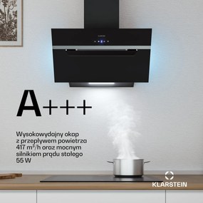 Klarstein BigBite okap skośny | 60 cm