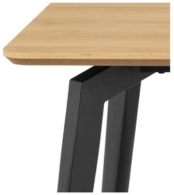 Stół z blatem w dekorze dębu 90x160 cm Cadiz – Actona
