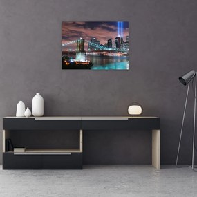 Obraz - Nowy Jork, Manhattan (70x50 cm)