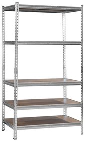 REGAŁ DO GARAŻU I MAGAZYNU RMG300 180x100x60 CM 5 PÓŁEK