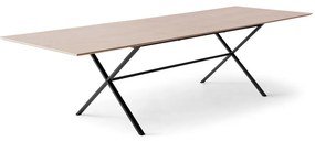 Naturalny rozkładany stół z blatem w dekorze dębu 90x165 cm Meza – Hammel Furniture