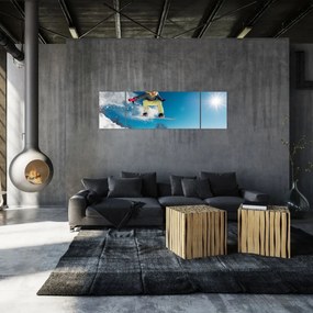 Obraz - Snowboardzista (170x50 cm)