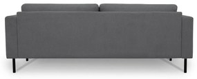 Ciemnoszara sofa 229 cm Hero – Scandic