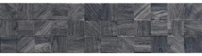 Mexen Riga Lyon Black gres szkliwiony rekt. G1, płytka drewnopodobna podłogowo-ścienna 120 x 30 cm, mat - TL713-120-030-50