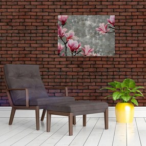 Obraz z kwiatami (70x50 cm)