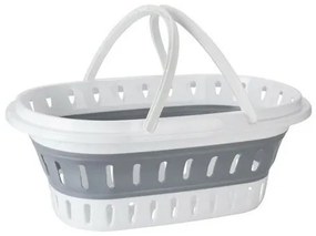 Kosz do bielizny składany 25 l, 58 x 38 x 23 cm