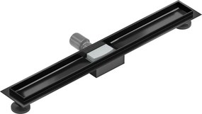 Mexen Flat korpus do odpływu liniowego 80 cm, czarny - 1715080