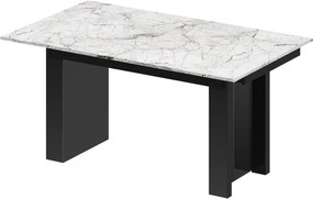 Stół rozkładany do 410 cm Magro marmur połysk Hubertus