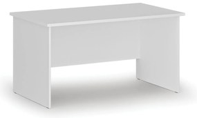 Biurko PRIMO WHITE, 140x80 cm, białe